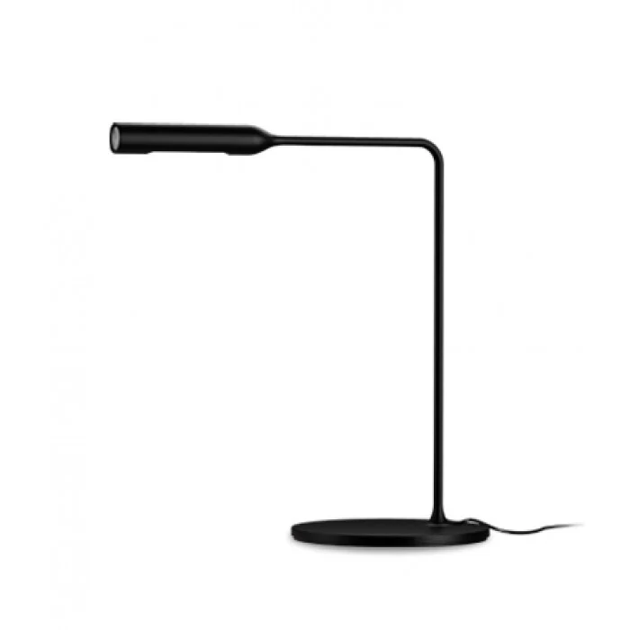 B-Ware Lumina Tischleuchte LED Lampe Flo Bedside Schwarz 3000 K Tischlampe 3 W Dimmer