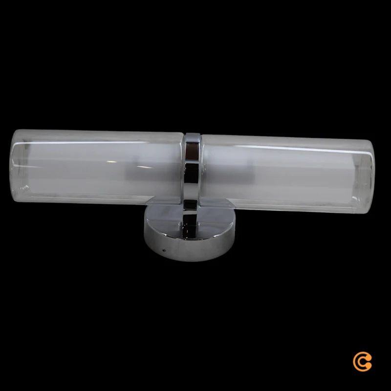 B-Ware Paulmann Luena Wandleuchte Wandlampe IP44 chrom E14 2-flg Badezimmerleuchte258