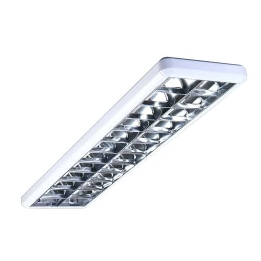 B-Ware G & L Handels GmbH Rasteranbauleuchte Deckenlampe Deckenlampe 432 weiß 124,5cm