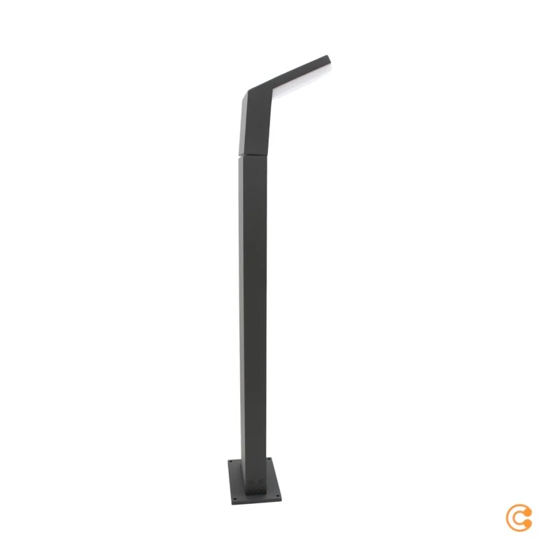 B-Ware Deko Light Wegeleuchte Gartenlampe LED Außenleuchte dunkelgrau Aluminium Tucanae