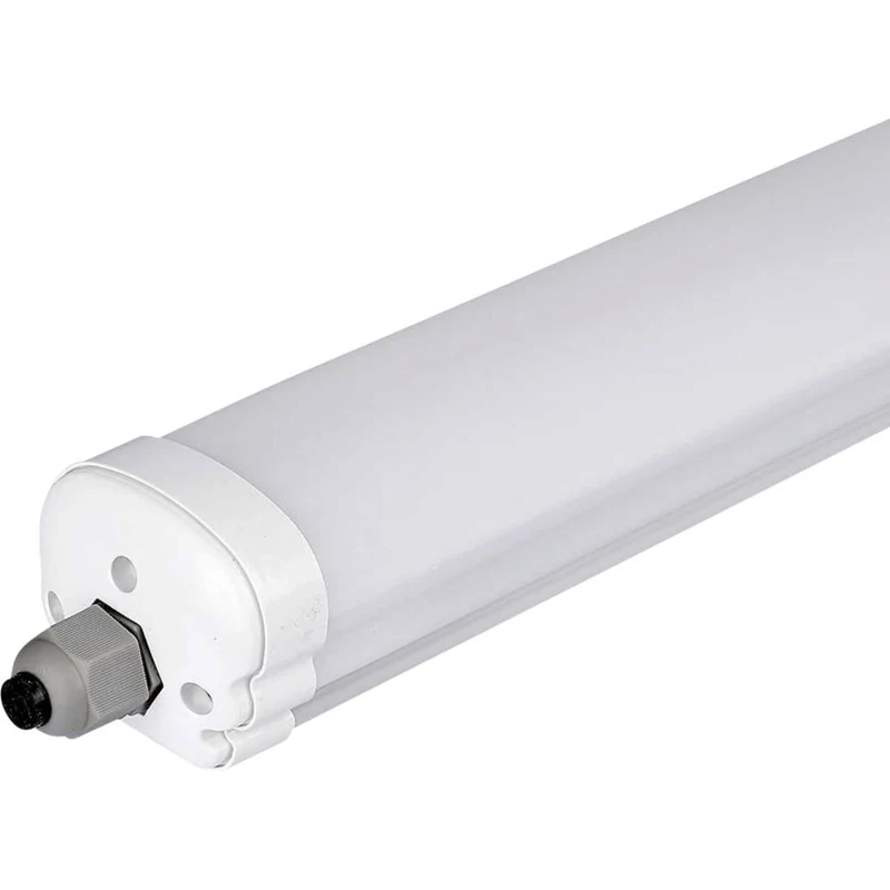 4x B-Ware V-TAC 18 W LED-Röhre LED-Feuchtraumleuchte Neutralweiß Weiß VT6076 EEK E 4 STÜCK