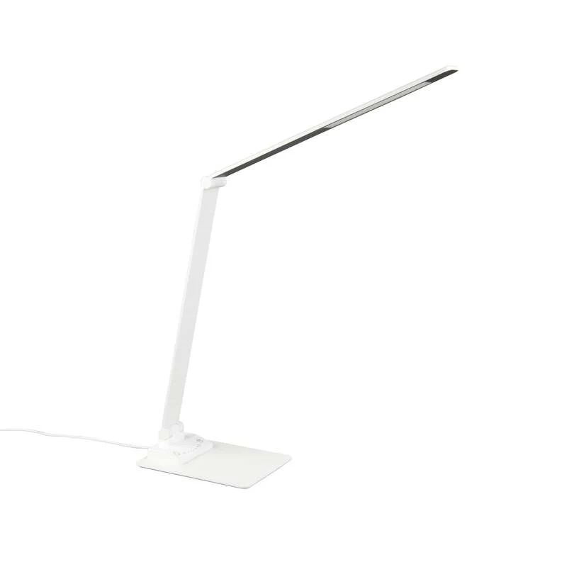 B-Ware LED-Tischleuchte Travis weiß dimmbar Touch USB CCT 650lm Trio Lighting