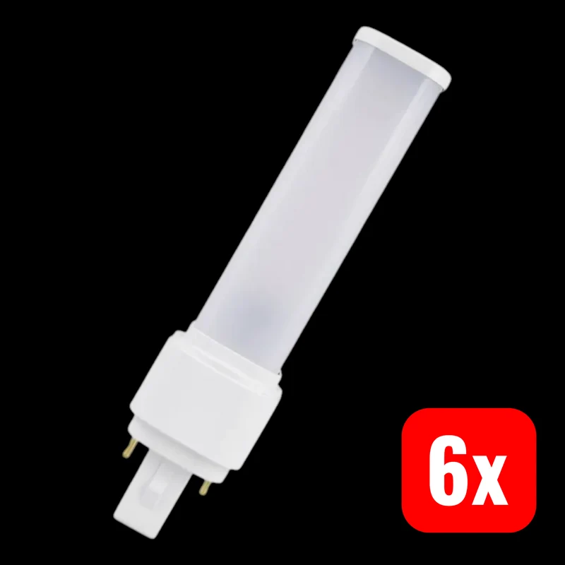 B-Ware OSRAM DULUX LED D10 EM 5W 840 G24D-1 Lampe Leuchte Licht 6 STÜCK