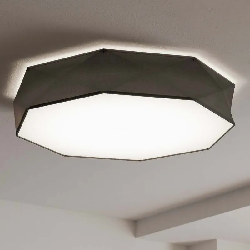 B-Ware Euluna Deckenlampe Deckenlampe Lampe Leuchte Kantoor New Ø 88cm schwarz