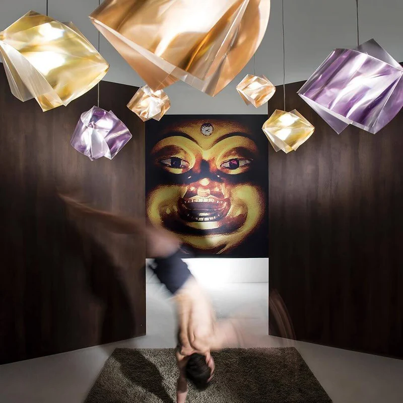 Slamp Hängeleuchte Gemmy Prisma Transparent