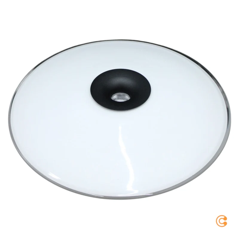 B-Ware Paul Neuhaus Deckenlampe Deckenleuchte LED Elipsa weiß schwarz Glas Eisen Ø 35cm