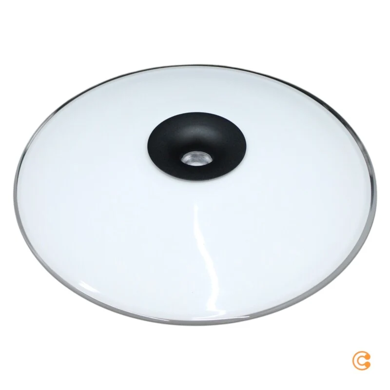 B-Ware Paul Neuhaus Deckenlampe Deckenleuchte LED Elipsa weiß schwarz Glas Eisen Ø 35cm