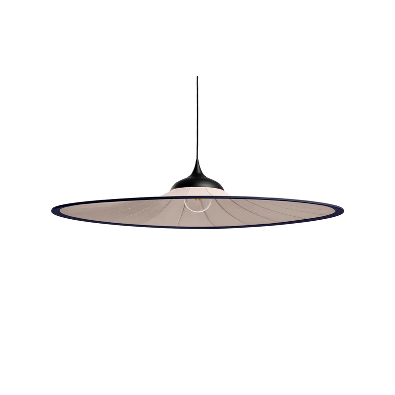 B-Ware Easy Light Pendelleuchte Hängelampe Bloom creme Textil Edelstahl 120 cm E27 LED