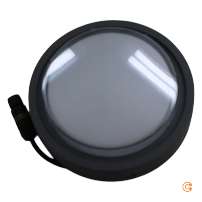 B-Ware Fabas Luce Deckenleuchte Außenlampe Owen LED Außenleuchte dunkelgrau Aluminium
