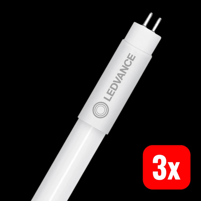 3x B-Ware LEDVANCE LED Röhre Leuchtstoffröhre G5 Neutralweiß matt T5 1163mm 16W 3 STÜCK