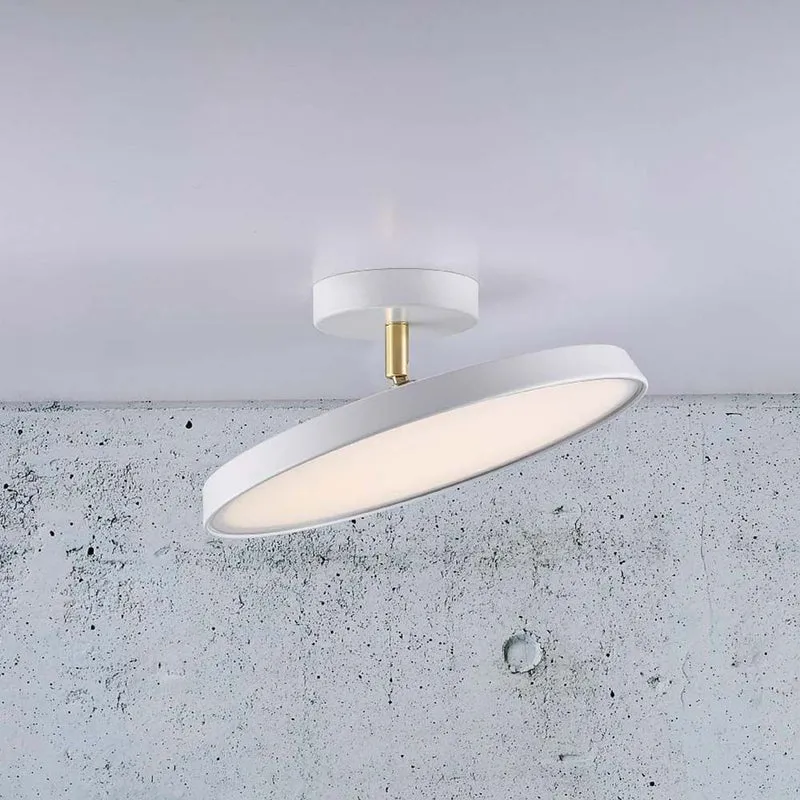 LED Deckenleuchte Alba Pro 30 Weiß, Opal Weiß
