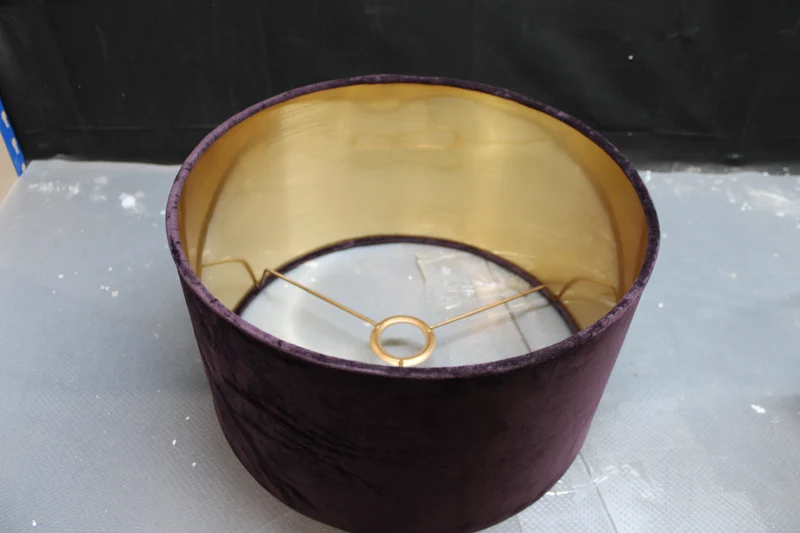 B-Ware KARE Loop Tischleuchte mit Textilschirm Lampe Leuchte violett SIEHE TEXT/FOTO