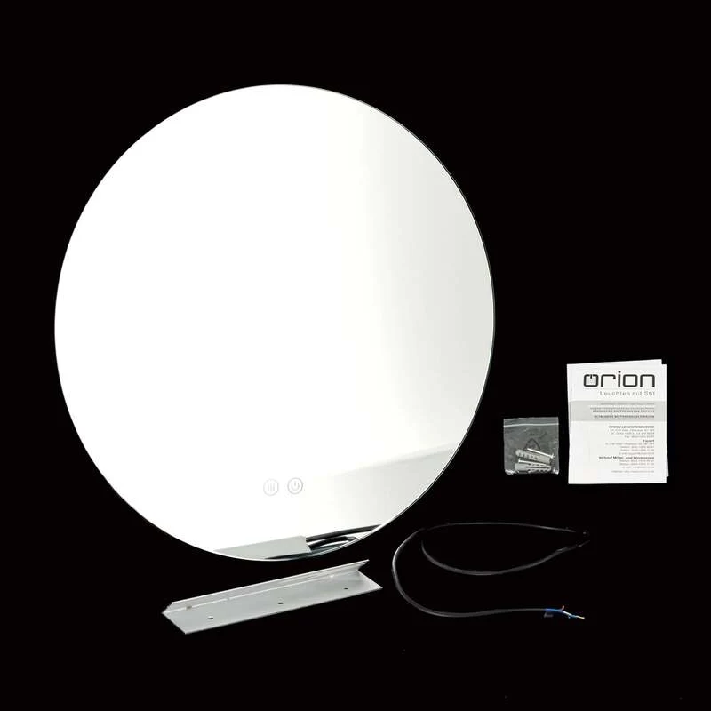 B-Ware Focus LED-Spiegel Wandspiegel Hängespiegel CCT Antibeschlag Touchdimmer