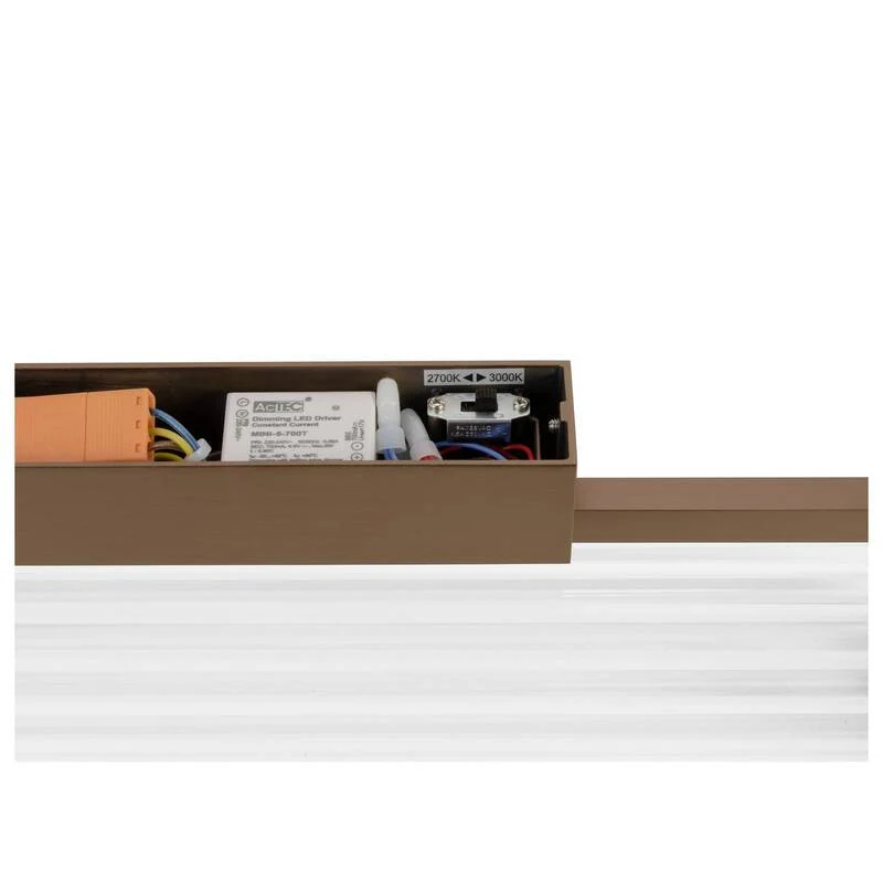 B-Ware SLV QUIMERA Wandaufbauleuchte Wandleuchte LED 2700 3000K kupferfarben Leuchte