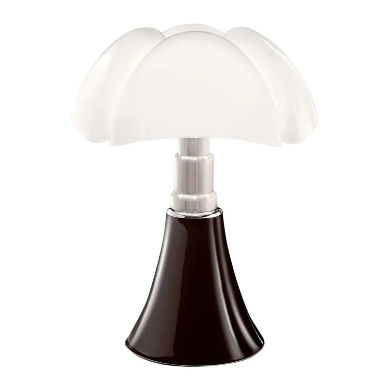 B-Ware Martinelli Luce Tischleuchte Lampe Pipistrello braun Edelstahl SIEHE TEXT/FOTO