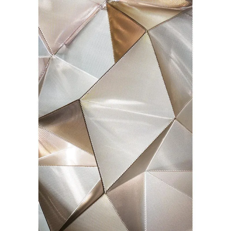 Slamp Wand- & Deckenleuchte Drusa Goldfarben, Velvet