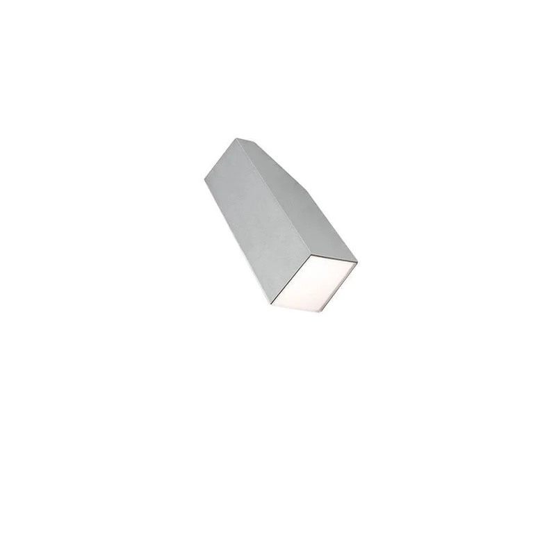 Imola LED Außen-Wandleuchte Style Design Grau, opales Acrylglas