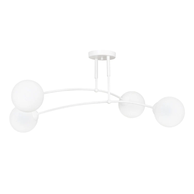 B-Ware Euluna Deckenlampe Pregos 4 Deckenlampe Deko-Deckenlicht E14 vierflammig weiß261