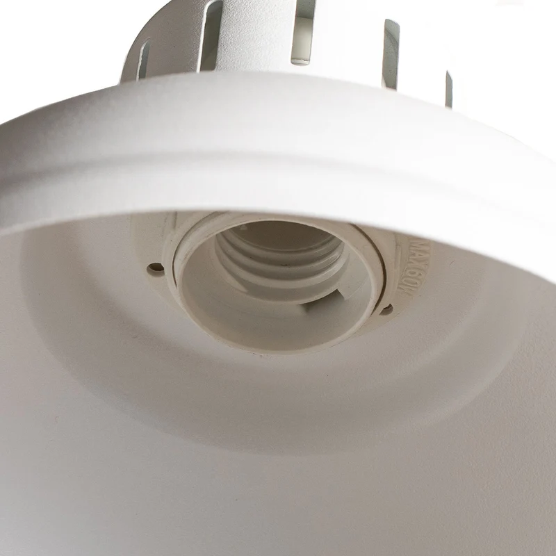 B-Ware Luminex Hängeleuchte Pendelleuchte Sven Hauptleuchte dreiflammig weiß Stahl E27