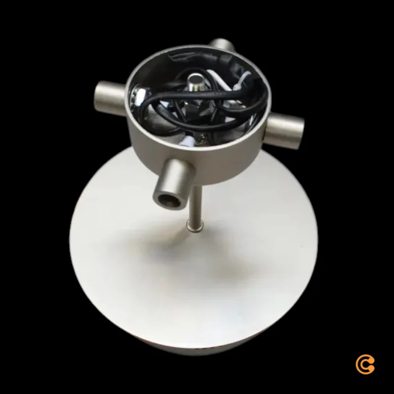 C-Ware Lindby Divalis LED-Deckenlampe Deckenleuchte stepdim nickel SIEHE TEXT/FOTO