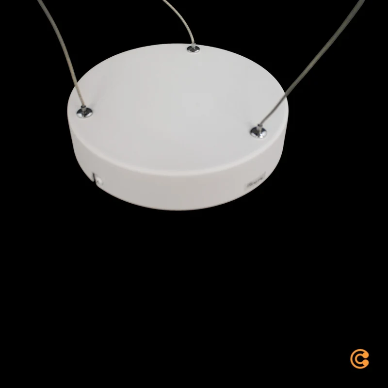 B-Ware Paul Neuhaus Pendelleuchte Hängelampe LED CONTURA Ablagefläche Touchdimmer weiß