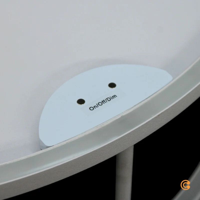 B-Ware Paul Neuhaus Pendelleuchte Hängelampe LED CONTURA Ablagefläche Touchdimmer weiß