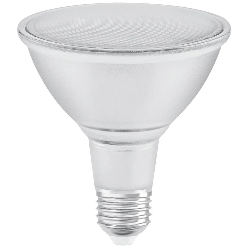 12x B-Ware LEDVANCE Reflektorlampe LED E27 PAR38 Klar Warmweiß dimmbar Glas 15,2 W 12 STÜCK