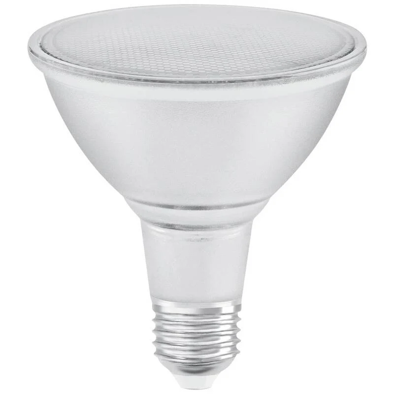 12x B-Ware LEDVANCE Reflektorlampe LED E27 PAR38 Klar Warmweiß dimmbar Glas 15,2 W 12 STÜCK