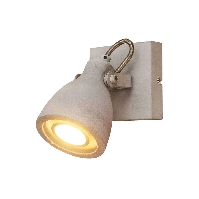 B-Ware Lindby LED-Spot Kadiga Betonleuchte Wandleuchte Wandstrahler Wandlicht GU10 LED