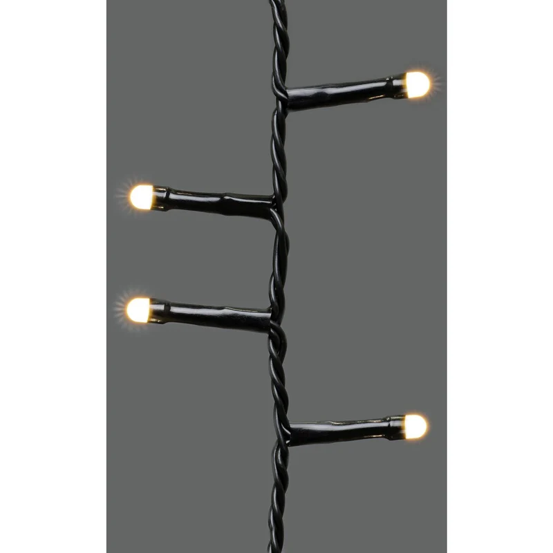 B-Ware Konstsmide Baummantel Baumumhang Micro LED Lichterkette Bernstein Außen 400cm