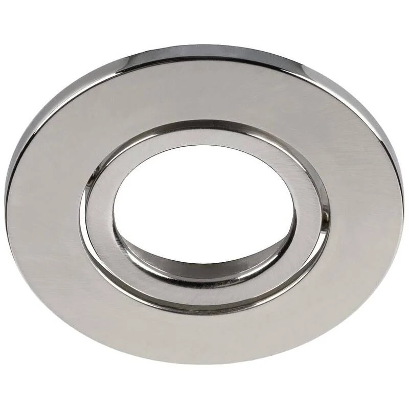 B-Ware SLV Abdeckung Hülle Downlight Aluminium Grau Universal IP20 rund 88 mm 10 STÜCK