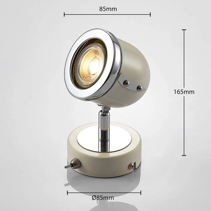3x B-Ware Lindby Wandleuchte Jakov Wandleuchte Lampe Leuchte GU10 LED Retro 3 STÜCK