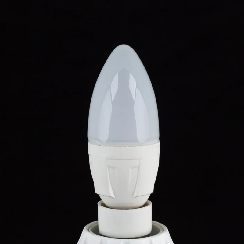 8x B-Ware Philips Lampe Birne LED Kerzenform E14 warmweiß matt weiß 8 STÜCK