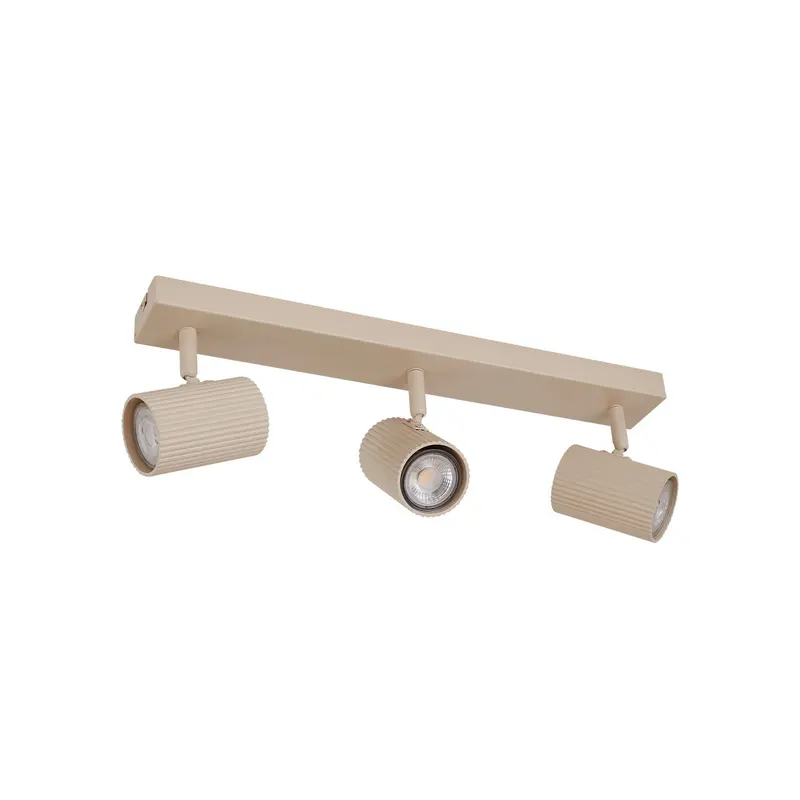 B-Ware Lindby Deckenspots Strahler Kardis beige 3-flammig Metall GU10 LED 3 STÜCK