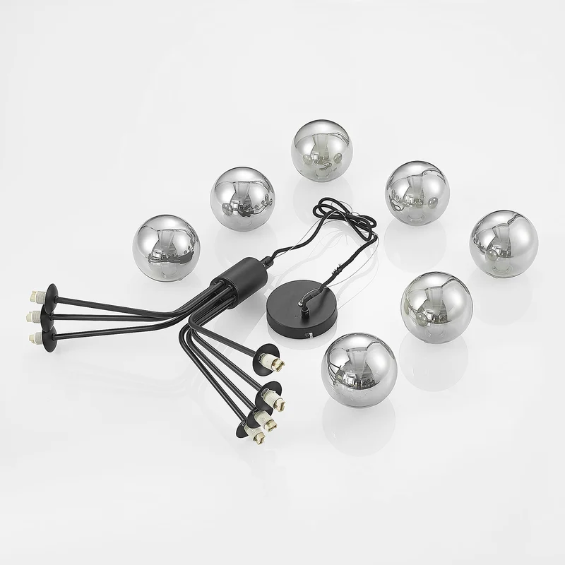 B-Ware Lucande Wynona Pendelleuchte 7-flammig Deckenlampe Hängelampe359