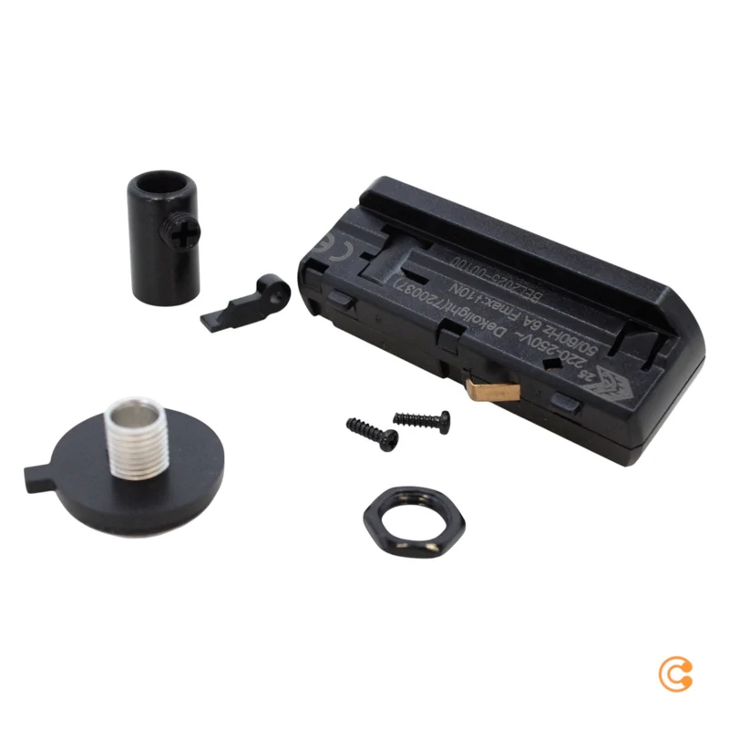 6x B-Ware Deko Light Leuchtenadapter Komponente Hochvolt Schienensystem Adapter 6 STÜCK