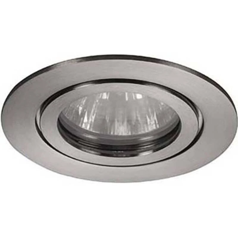 B-Ware Brumberg Einbaudownlight Einbauleuchte Halogen Edelstahl Deckenmontage GX5.3