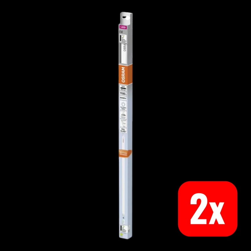 B-Ware OSRAM LEDTUBE T8 18 EM MS 600 Leuchtstoffröhre 840 Lichtrohr 6.8W 2 STÜCK831