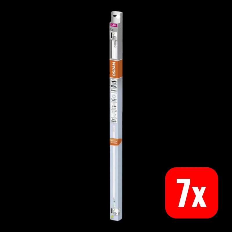 B-Ware OSRAM LEDTUBE T8 18 EM MS 600 Leuchtstoffröhre 840 Lichtrohr 6.8W 7 STÜCK