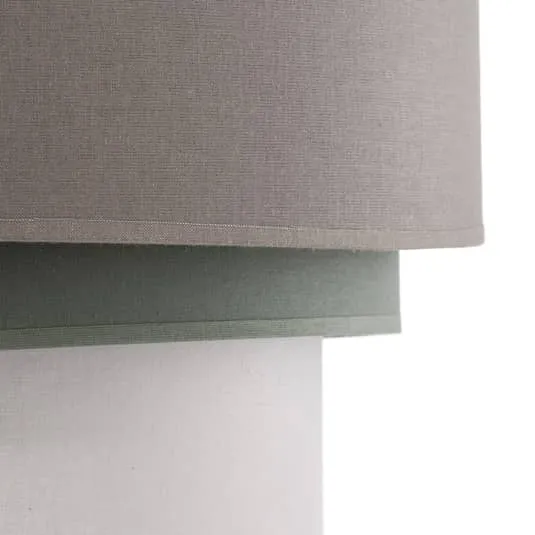 B-Ware Euluna Hängeleuchte Hängeleuchte Lampe Leuchte Trio beige aquamarin écru Ø45