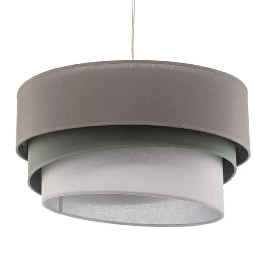 B-Ware Euluna Hängeleuchte Hängeleuchte Lampe Leuchte Trio beige aquamarin écru Ø45