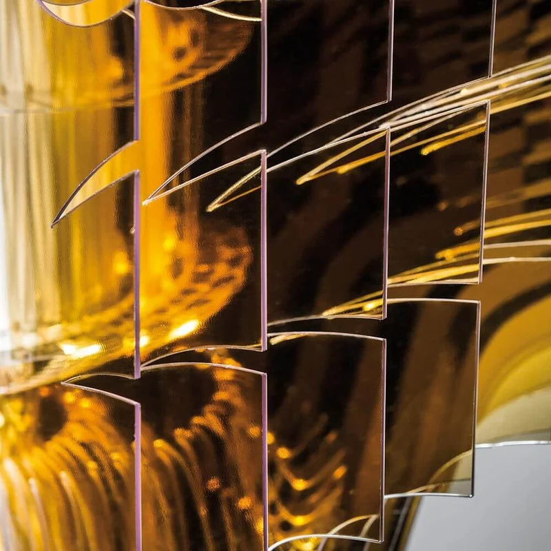 Slamp LED Hängelampe Aria Medium 3500lm 2700K Gold