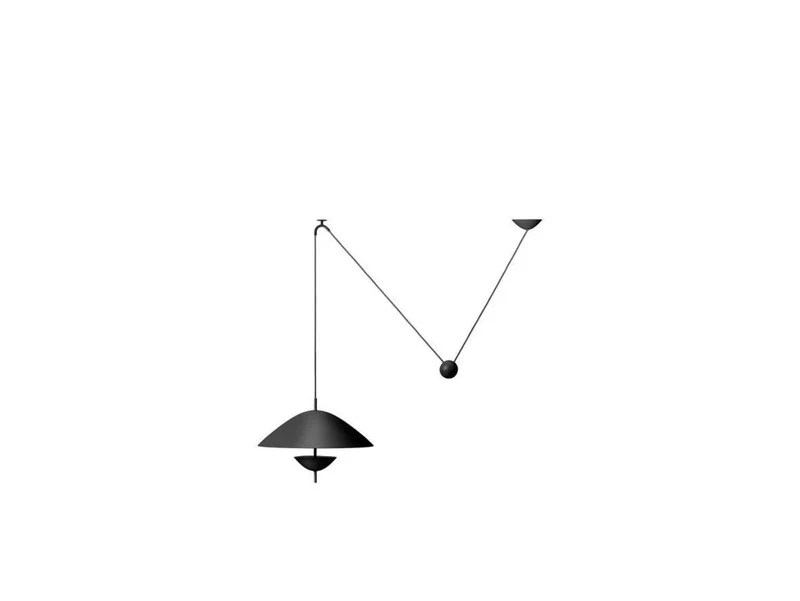 ferm LIVING Hängeleuchte Lod Pendelleuchte Lampe Leuchte schwarz SIEHE TEXT/FOTO