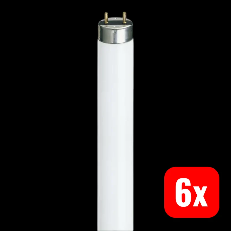 6x B-Ware Philips G13 Master TL-D Neutralweiß Leuchtstoffröhre 1000 mm 36 W 4000 K 6 STÜCK