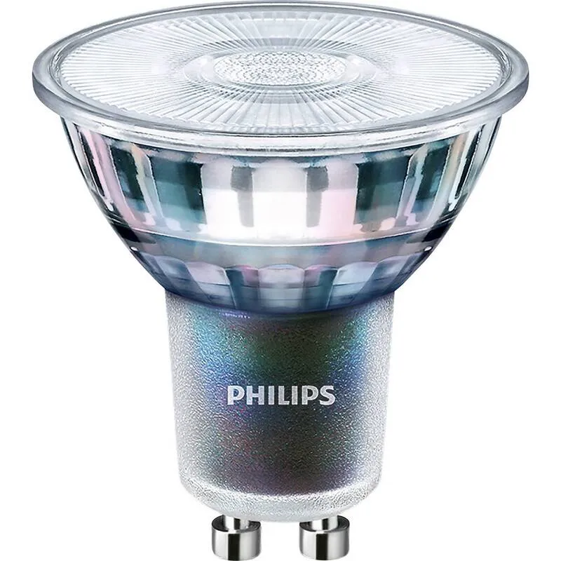 4x B-Ware Philips Lampe LED EEK G Leuchtmittel GU10 2700 K 97 Ra Reflektor 3.9 W 4 STÜCK