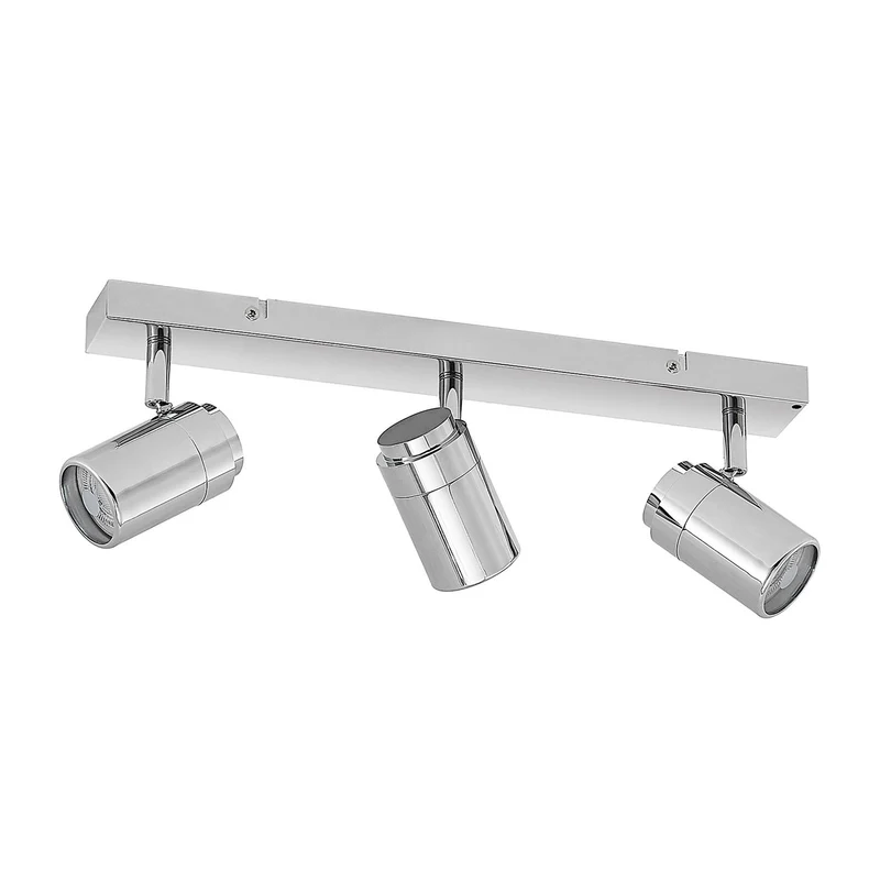 B-Ware Lindby Remilan Deckenstrahler chrom lang Deckenlampe Deckenleuchte Lampe Leuchte