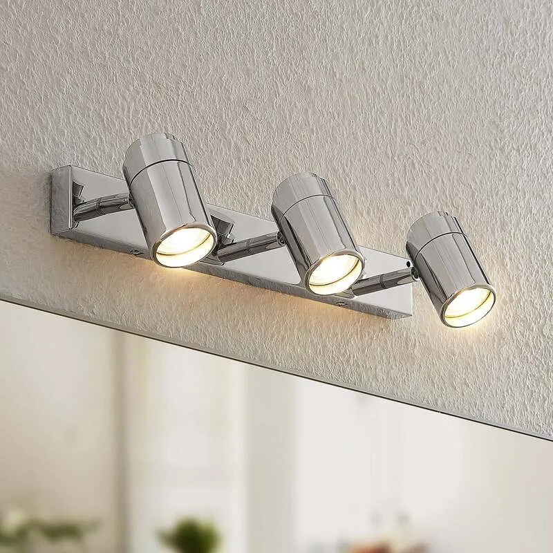 B-Ware Lindby Remilan Deckenstrahler chrom lang Deckenlampe Deckenleuchte Lampe Leuchte