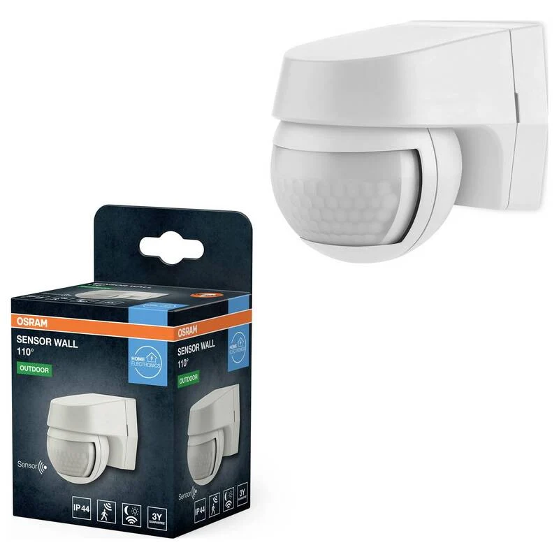 B-Ware OSRAM HOMELIGHTING SENSOR WALL 110DEG IP44 WT 4099854454134 LED Außenlampe