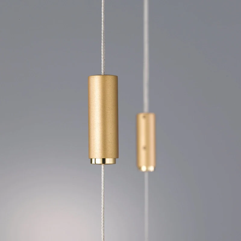 B-Ware Rothfels LED-Pendelleuchte Pendelleuchte Lampe Leuchte Licht IP20 Tolu messin991