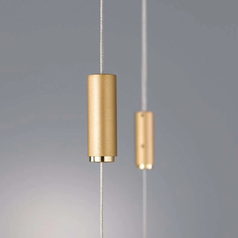 B-Ware Rothfels LED-Pendelleuchte Pendelleuchte Lampe Leuchte Licht IP20 Tolu messin991
